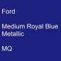 Preview: Ford, Medium Royal Blue Metallic, MQ.